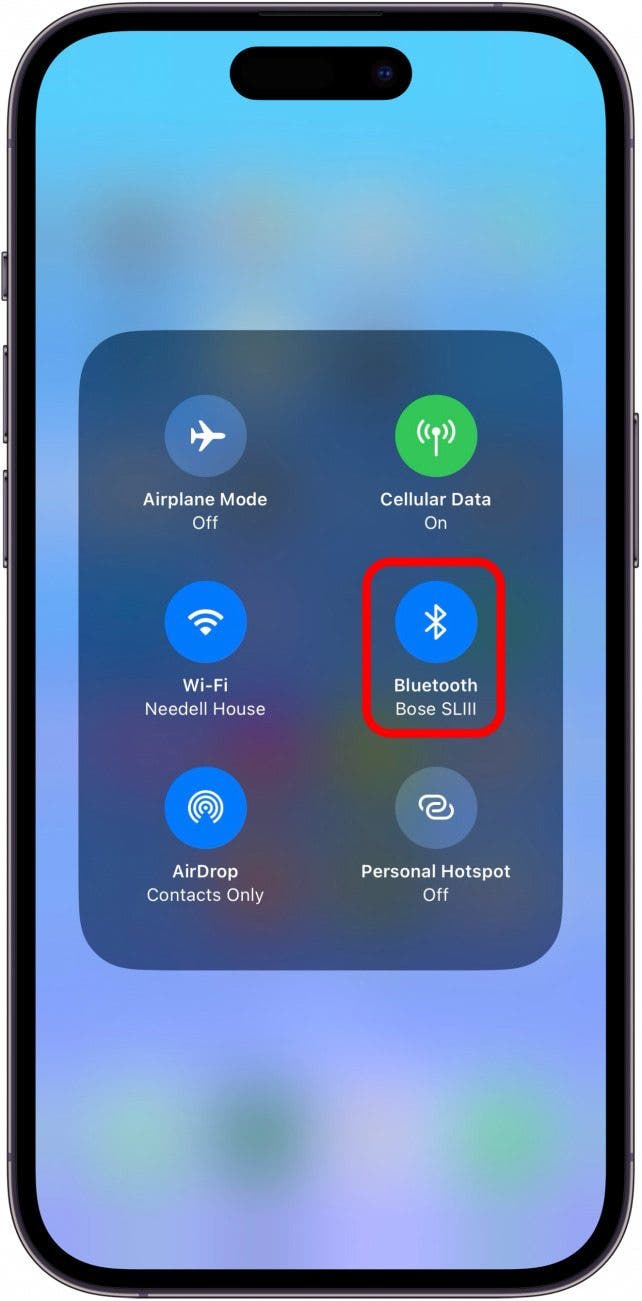 bluetooth on off switch