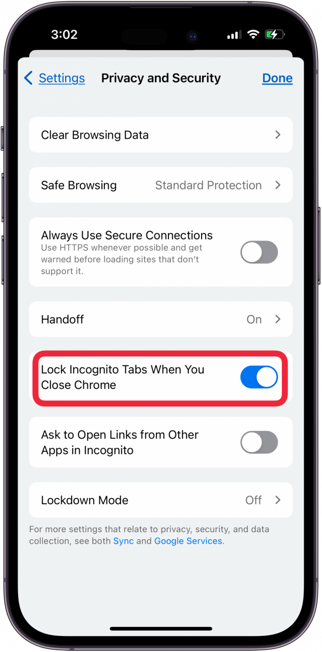 Here's How To Lock Chrome's Incognito Mode Tabs With Your Fingerprint On  iPhone