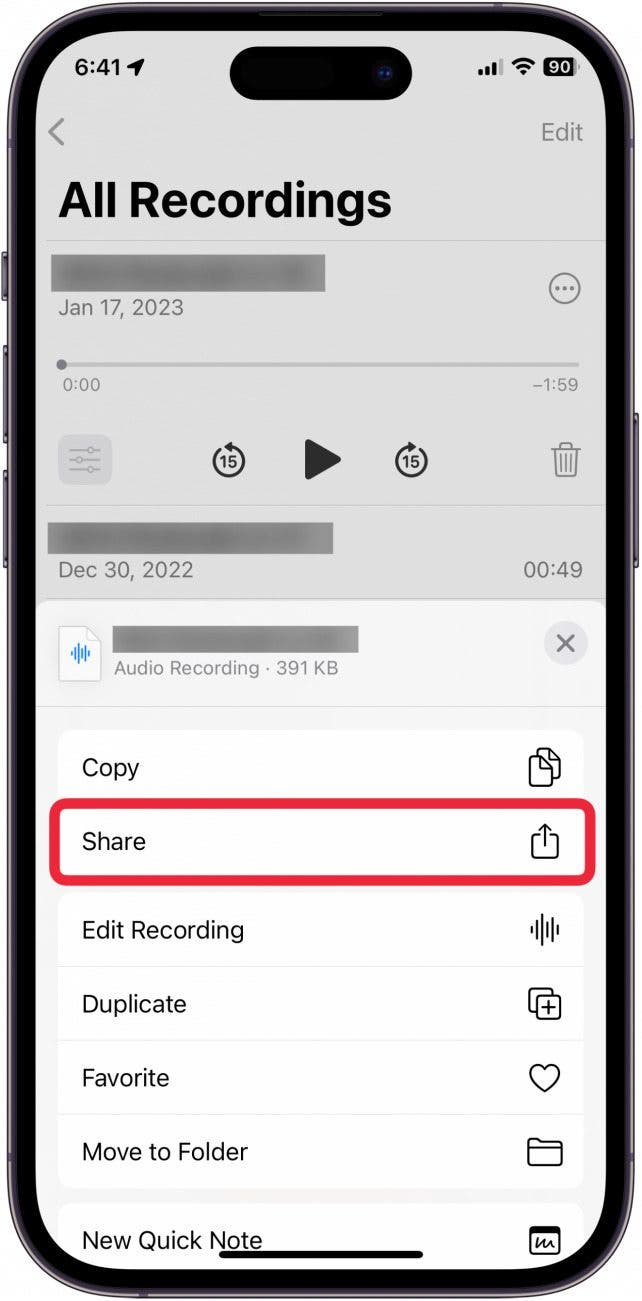 how to download voice memos from iphone