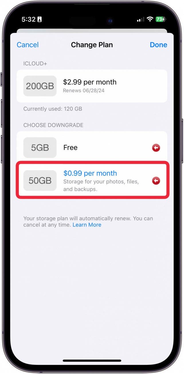 how to increase icloud storage