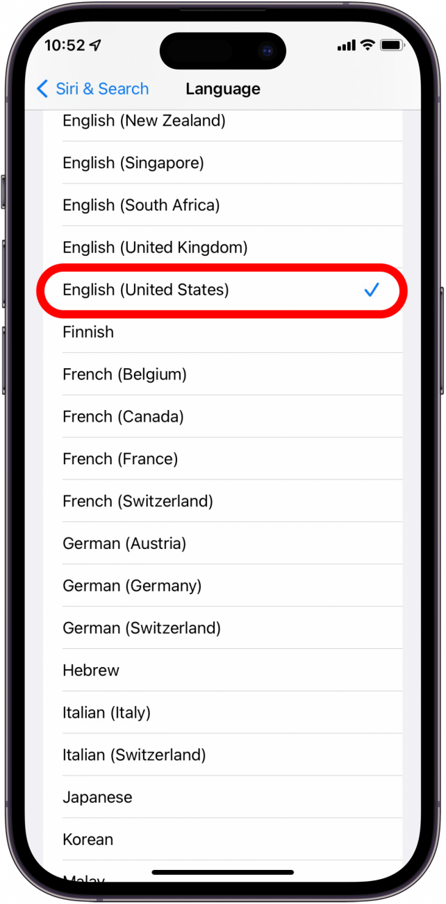 Tap English (United States)