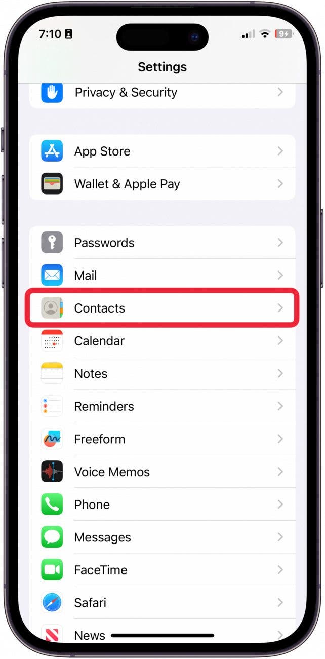 how to remove maybe from iphone contacts