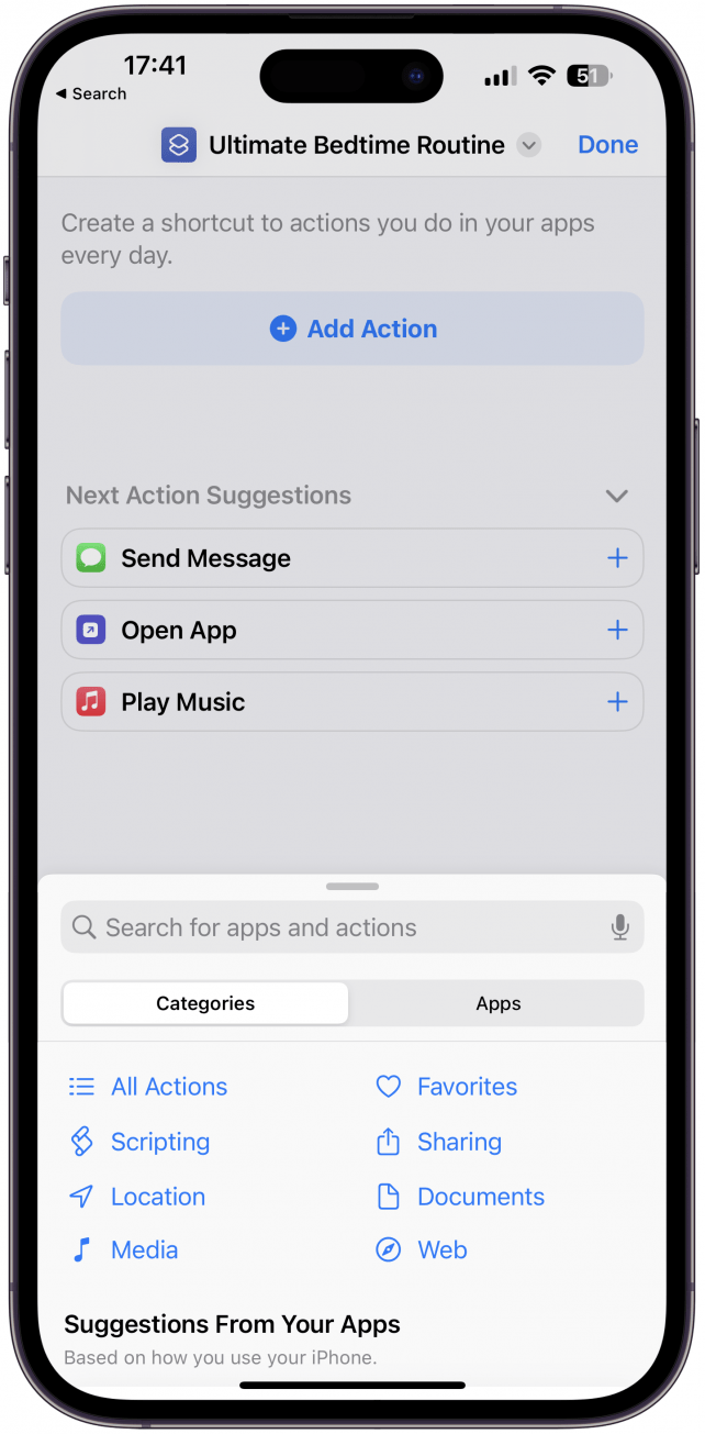 There really isn't much you can't do with the Shortcuts app once you get the hang of it!