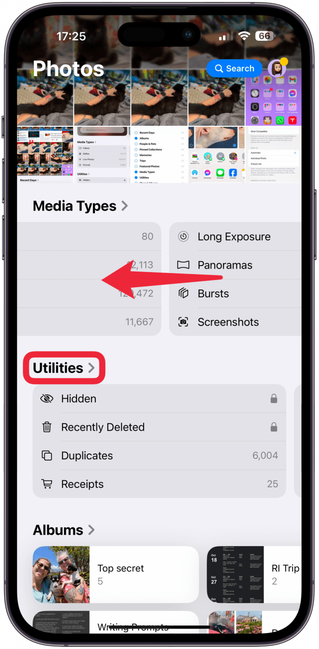 Media Types and Utilities collections