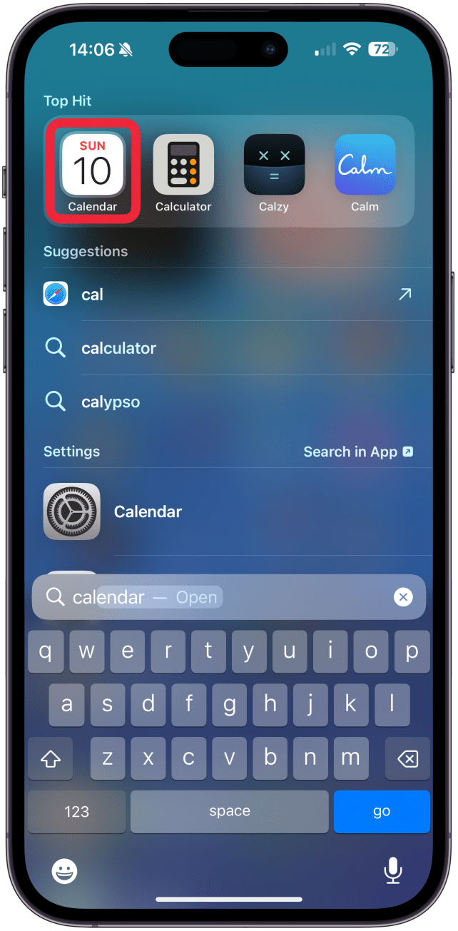 How to Fix iPhone Calendar Search Not Working