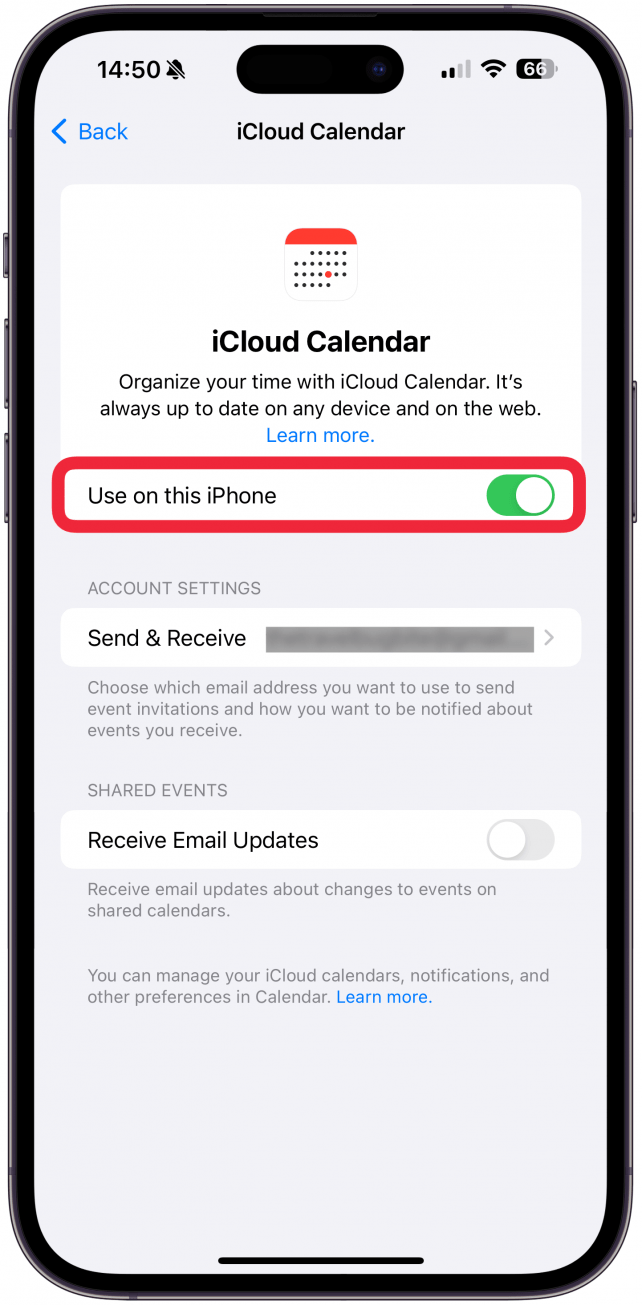 If you add events to your calendar from several devices, make sure your iPhone’s Calendar app is syncing correctly with the other devices.