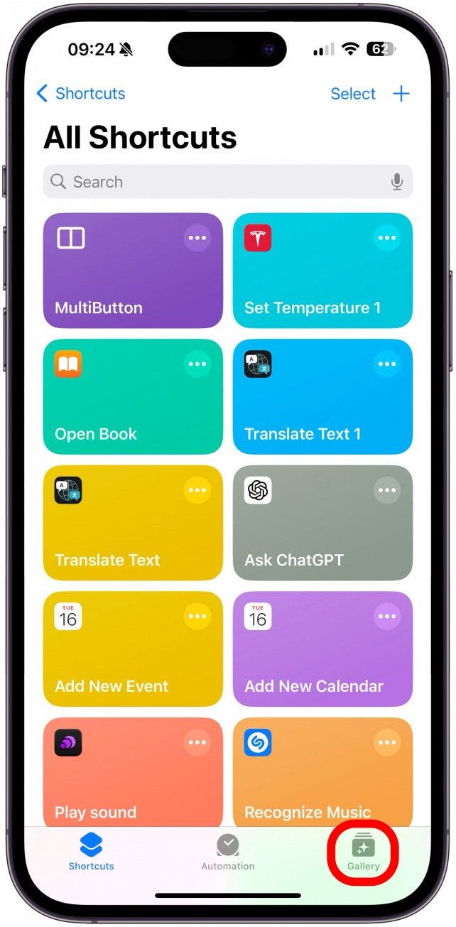 The Shortcuts app can do all kinds of things, and while you can create customized shortcuts yourself, there are also many official, premade shortcuts you can find in the Gallery tab.