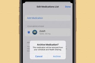 Image for How to Stop Medication Reminders on Apple Watch & iPhone