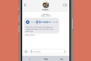 Image for Fix Voice Message Transcription Not Working iPhone