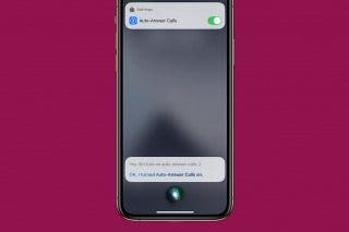 Image for Siri Can Enable Auto Answer iPhone 