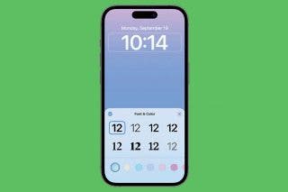 Image for How to Change the Style of the Clock on Your iPhone Lock Screen