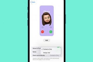 Image for How to Customize iPhone Contact Cards for Safe Sharing