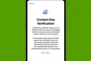 Image for iMessage Contact Key Verification Explained