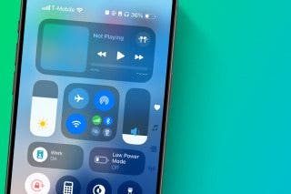 Image for Customize the Control Center on Your iPhone