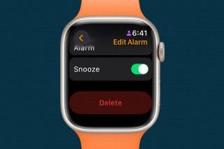 Image for How to Delete an Alarm on Apple Watch