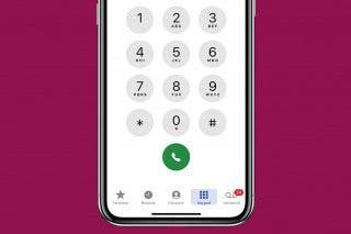 Image for How to Dial Letters on an iPhone