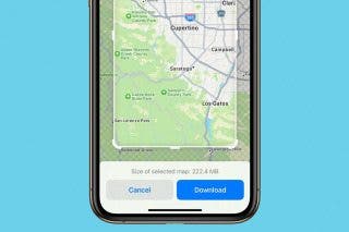 Image for Download Your Maps & Use Them Offline on iPhone