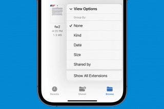 Image for How to View File Extensions on iPhone