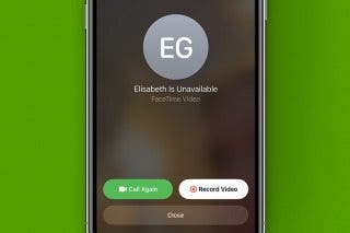 Image for How to Leave a Video Voicemail on FaceTime