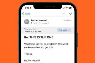 Image for Apple Mail Follow Up: Explained