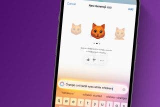 Image for How to Use Genmoji to Make Custom Emojis of Your Pets