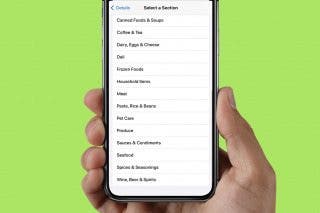 Image for iPhone Grocery List Sorting Wrong? Here's How to Fix It