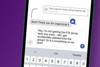 Image for Here's What to Do If an iPhone Group Text Isn't Working
