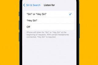 Image for Enable Siri: How to Switch Back to Hey Siri