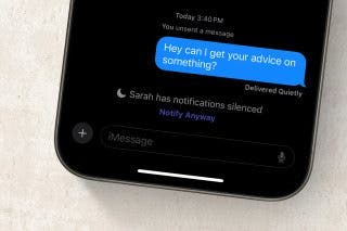 Image for Disable Notify Anyway on iPhone & Prevent Distracting Notifications