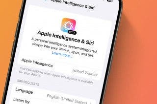 Image for How to Get on the Apple Intelligence Waitlist