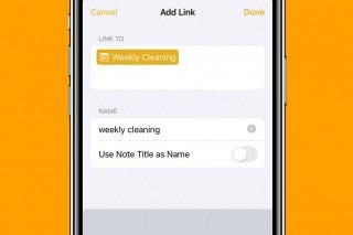 Image for How to Link Notes Together on iPhone