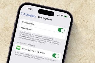 Image for How to Set Up & Use Live Captions on iPhone