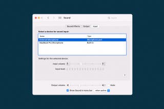 Image for How to Select Mac Computer Audio Input & Output Devices