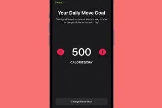 Image for Set Daily Move Goals on Your iPhone Fitness App