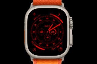 Image for Apple Watch Ultra Night Mode: Turn Your Watch Red at Night