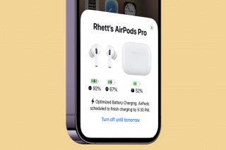 Image for What Is Optimized Battery Charging for AirPods?