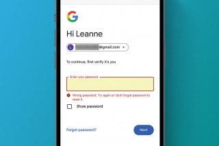 Image for How to Change Your Google Password on iPhone & iPad