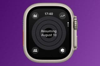 Image for How to Pause Your Activity Rings Streak on Apple Watch