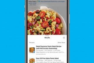 Image for How to Find Recipes from Photos on iPhone