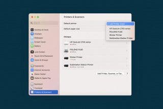 Image for How to Set Default Printer on Mac (macOS Ventura or Earlier)