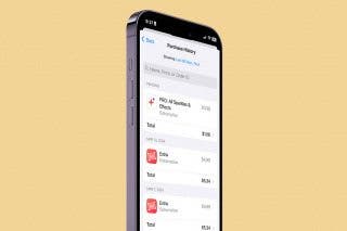 Image for How to See Apple Purchases on Your iPhone