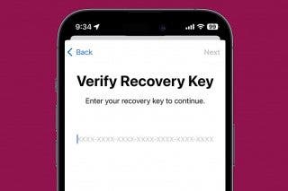 Image for Keep Your Apple ID Secure with a Recovery Key