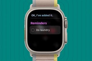 Image for How to Use the Reminders App on Apple Watch