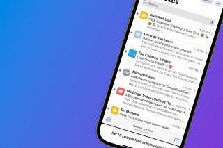 Image for How to Revert iPhone Mail App Layout from the iOS 18.2 Update