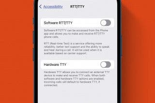 Image for How to Turn Off RTT (Real Time Text) on an iPhone