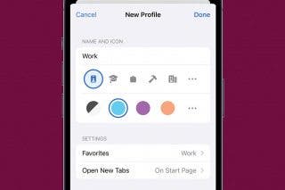 Image for Keep Home & Work Separate with Safari Profiles