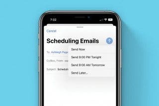 Image for Schedule an Email in Apple Mail on Your iPhone