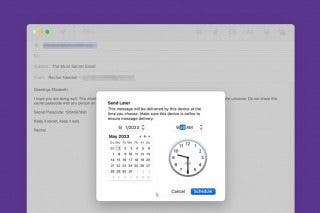 Image for How to Schedule an Email in Apple Mail on Mac