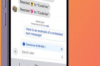 Image for Schedule Messages to Send Later with iOS 18