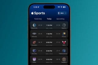 Image for Check Out Apple’s New Sports App